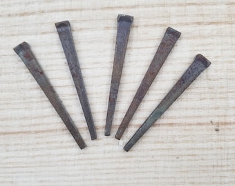 Steel Cut Nails - 2-1/4" & 1-1/2"  Square Head