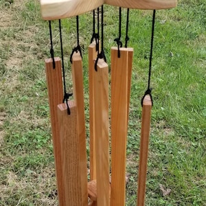 Wind knocker - Hand Made Wood Chime
