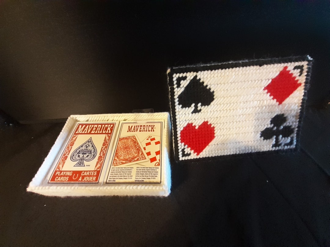 Plastic Canvas Card Holder Etsy