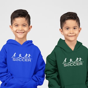 Bzdaisy Neymar-inspired Long Sleeve Hoodie for Kids - Trendy and Stylish  Clothing for Little Soccer Fans! Perfect for Boys and Girls Ages 4-12! 