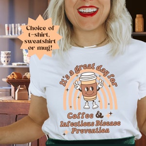 Infectious Disease Gift Infectious Disease Pharmacist Shirt Infectious Disease Nurse Sweatshirt Microbiology Epidemiology Public Health Mug