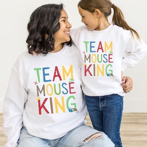 Team Mouse King Nutcracker Sweatshirt, Nutcracker Ballet Crewneck, Rat King Shirt, Gift for Ballerina, Mens Ballet Shirt, Dance Recital Gift