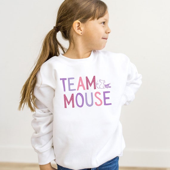 Team Mouse Nutcracker Ballet Sweatshirt, Nutcracker Battle Scene Shirt, Mouse King Shirt, Mouse Queen Crewneck, Kids Funny Ballet Sweatshirt