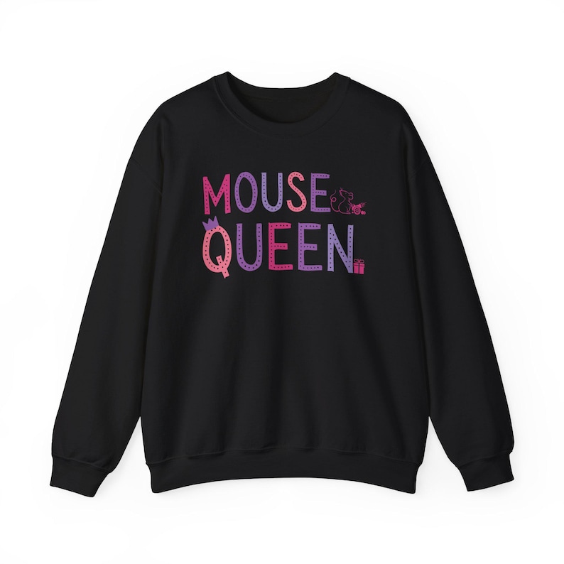 Mouse Queen Sweatshirt, Battle Scene The Nutcracker Ballet Shirt, Mouse Queen Gift for Ballerina, Christmas Ballet Shirt, Ballet Dancer Gift Black