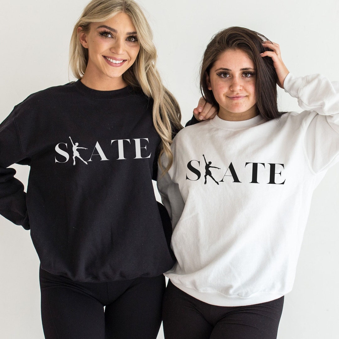 Figure Skating Sweatshirt, Ice Dancing Shirt, Figure Skater Crewnecked