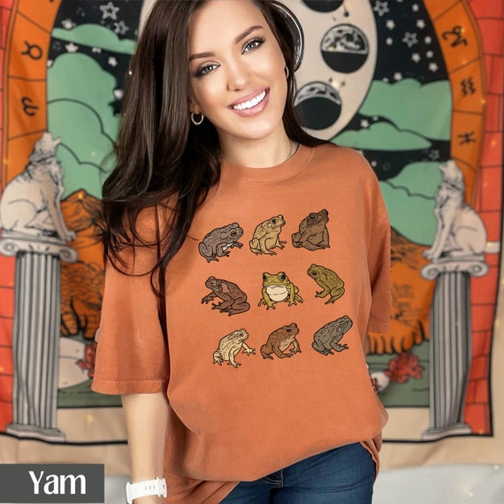 Cottagecore Shirt Cottagecore Aesthetic Goblincore Aesthetic Toad Shirt Best Friend Gift Book Lover Gift Frog and Toad Animal Lover Shirt