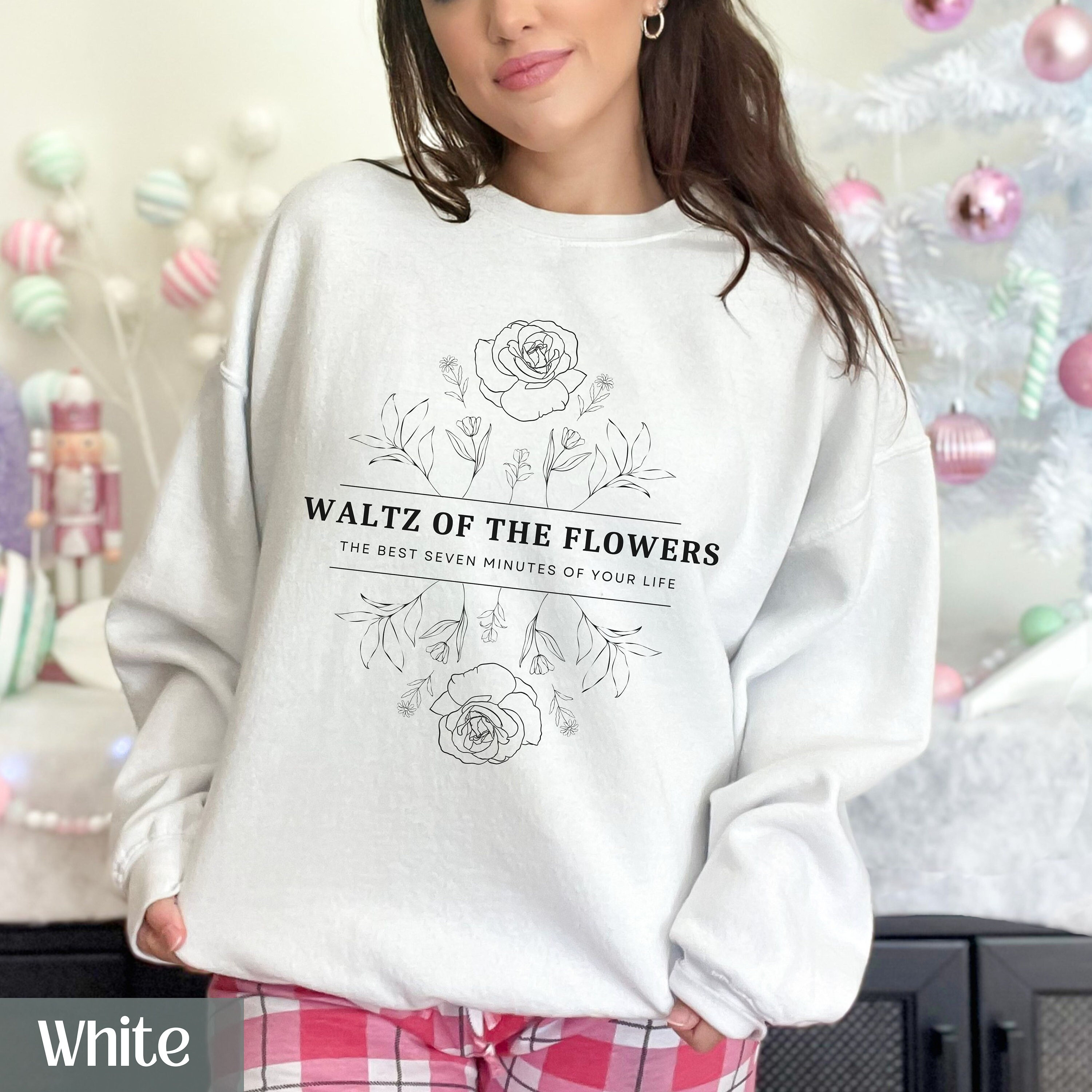 Waltz of the Flowers Sweatshirt, Funny Nutcracker Ballet Gift for Ballerina, Nutcracker Crewneck, Ballet Dancer Sweater, Dance Teacher Shirt