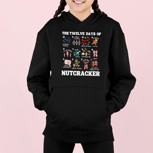 12 Days of Nutcracker Shirt, Funny Nutcracker Ballet Shirt, Holiday Dance Teacher Sweatshirt, Christmas Ballet Crewneck, Ballet Dancer Gift image 4