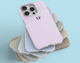 personalized initial phone case