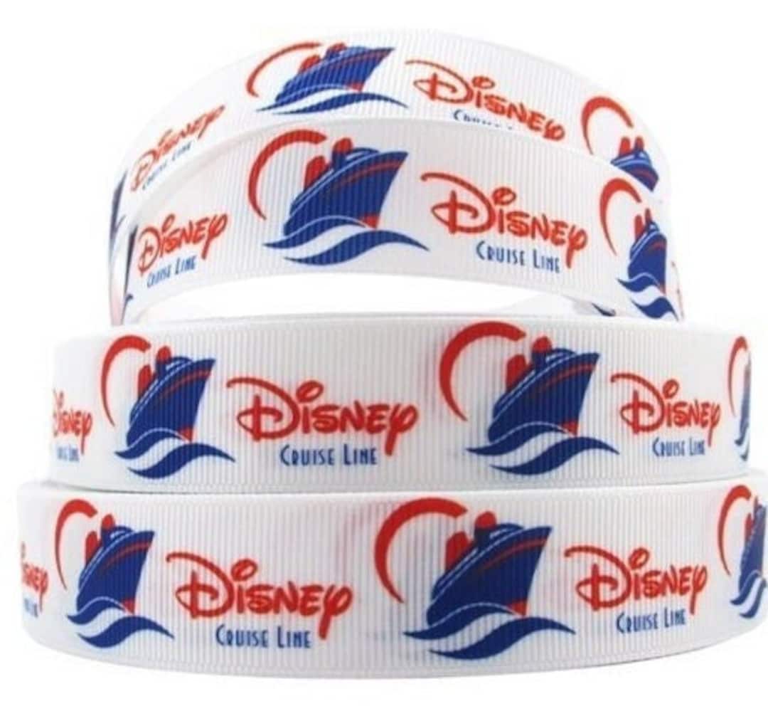 Disney Cruise Line Ribbon 7/8” High Quality Grosgrain Ribbon by the ...