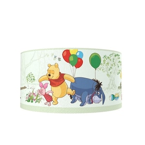 Disney Winnie The Pooh Ribbon 1, 1.5 , or 2 High Quality Grosgrain Ribbon By The Yard Disney Inspired Green Classic Eeyore Tigger Party image 2