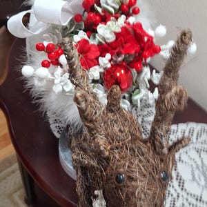 Wicker Rudolph Sleigh, Christmas Sleigh, Rustic Holiday, Seasonal ...