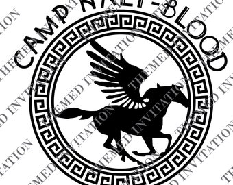 Camp Half Blood SVG | Percy Jackson the Lightning Thief Book Digital ...