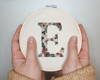 Personalized Monogram Embroidery Rounds.