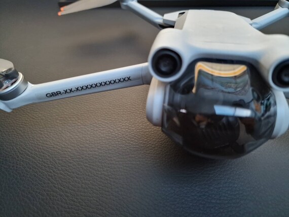 5 X UK Drone Operator ID Label 6mm X 60mm CAA Regulatory - Etsy