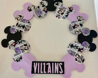 Disney Villian cruise door wreath