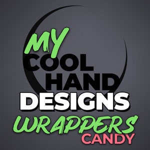 Envoltorio de caramelo imprimible de texto personalizado, diseño digital, cualquier barra de caramelo que desee, invitación de diseño digital personalizado