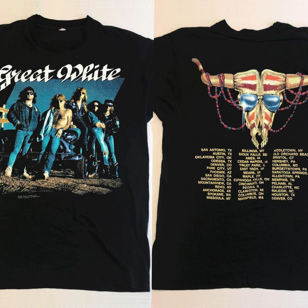 Vintage Band T Shirt Etsy