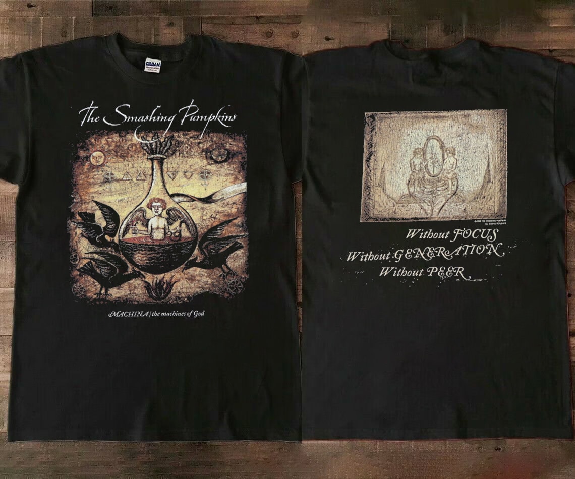 Discover The Smashing Pumpkins Machina 2000 T-Shirt - Smashing Pumpkins Without Focus