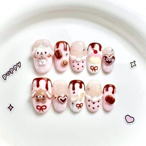 Megahouse Nail Art Magic Chocolate Decoration - DIY Nail Design Accessories