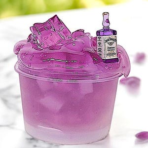 Grape Daniels Jelly Cube Slime , Crunch Slime , Slime Shop - Comme des Slime