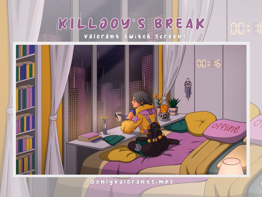 Valorant Killjoy Twitch Screen, Valorant Twitch Screen, Valorant ...