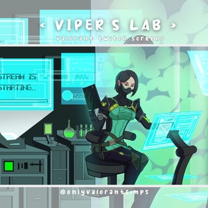 Valorant Viper Twitch Screen, Valorant Twitch Screen, Valorant Viper Twitch, Viper Valorant Twitch Screen, Vipers Lab, Valorant Viper Screen