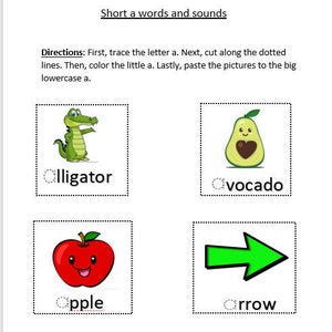 Beginning sounds and letters worksheets