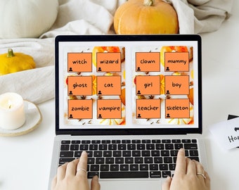 Halloween Writing Prompts for Kids, Halloween Story Starters, Halloween Writing Game for Kids