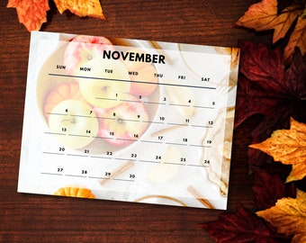 November Calendar (40+ options), November Calendar for 2022, Printable November 2022 Calendar