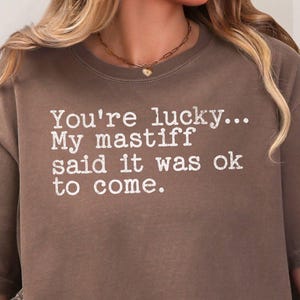 Bullmastiff T-Shirt for Dog Lovers English Mastiff Tee for Bullmastiff Dog Mom