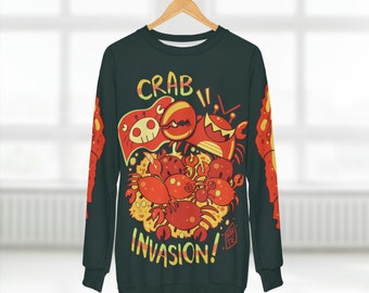 Crab Invasion - Unisex Sweatshirt