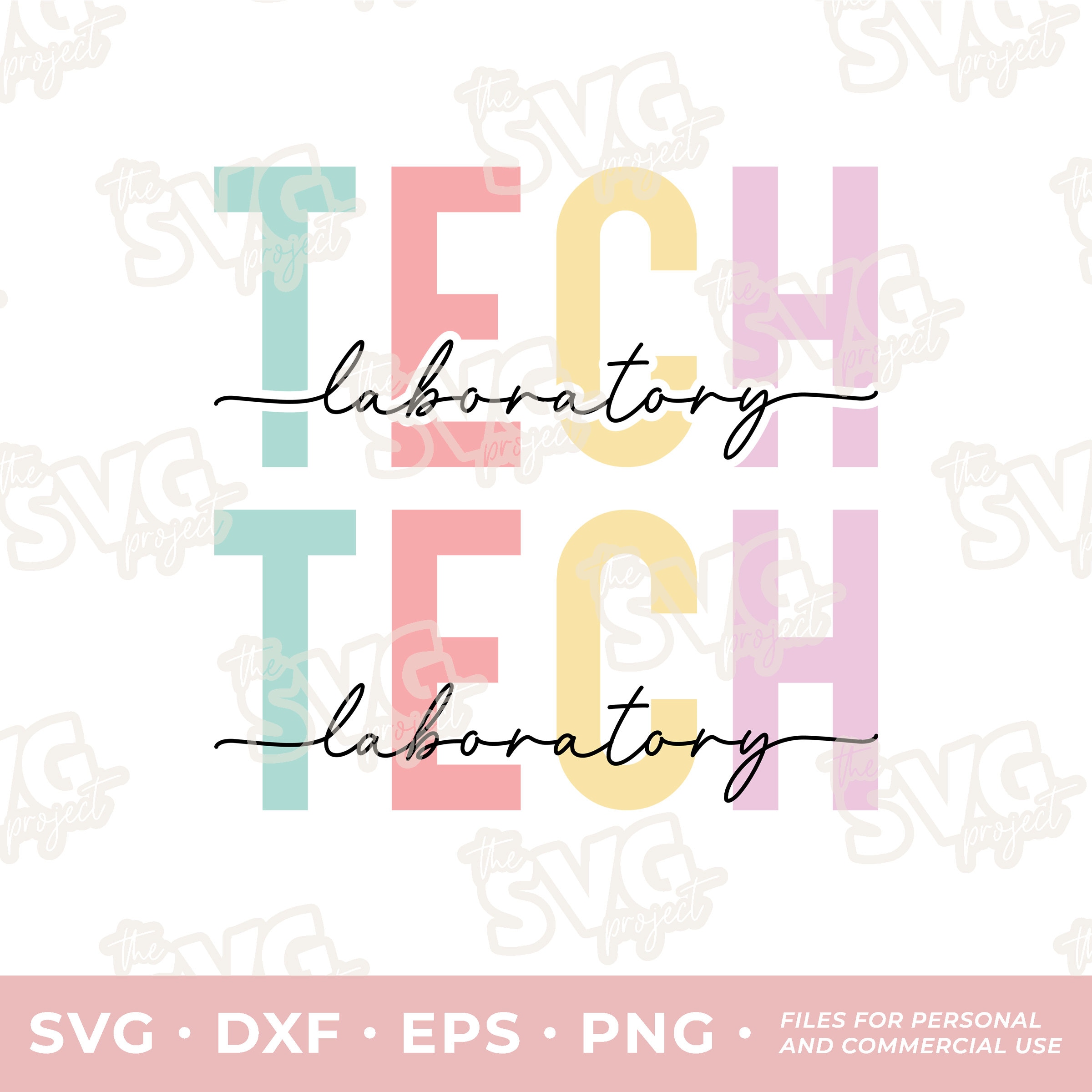Laboratory Tech SVG Sublimation, DTG Printing Clipart File Lab ...