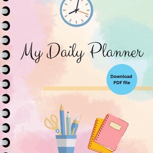 Planner, Digital planner, Printable planner