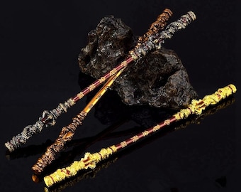 Black Myth Wukong, Black Myth, Wukong, Jingubang, Monkey King Weapon, Sun Wukong, Game Collectible, Gold Band