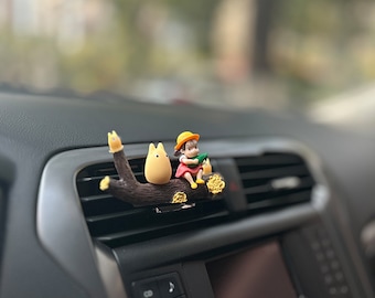 Anime Figurine Car Dashboard Decor, Standing Car Pendant Ornament, Car Interior Decoration