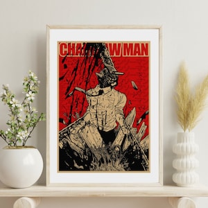 Póster de papel Kraft de Anime Retro para decoración de tu hogar y regalo nostálgico para amantes de los coleccionistas