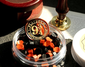 Wizarding School Wax Seal Stamp, Magic School Sealing Wax Stamp, Wizard School Metal Stamp Head, Wedding Invitations Wax Seal Kit