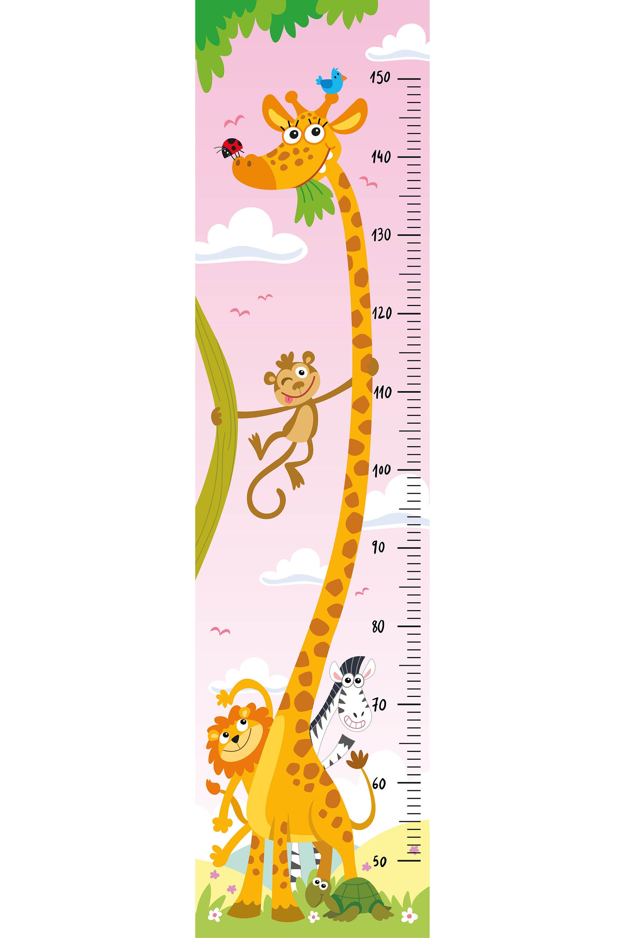 Giraffe Height Chart, Height Chart Sticker, Height Chart Poster, Wall