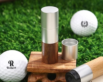 Personalisierter Golfball Stempel mit Logo,Golfball Marker & Stamper,Golf Zubehör für Herren,Golf Geschenk für Ehemann,Vatertagsgeschenk für Papa