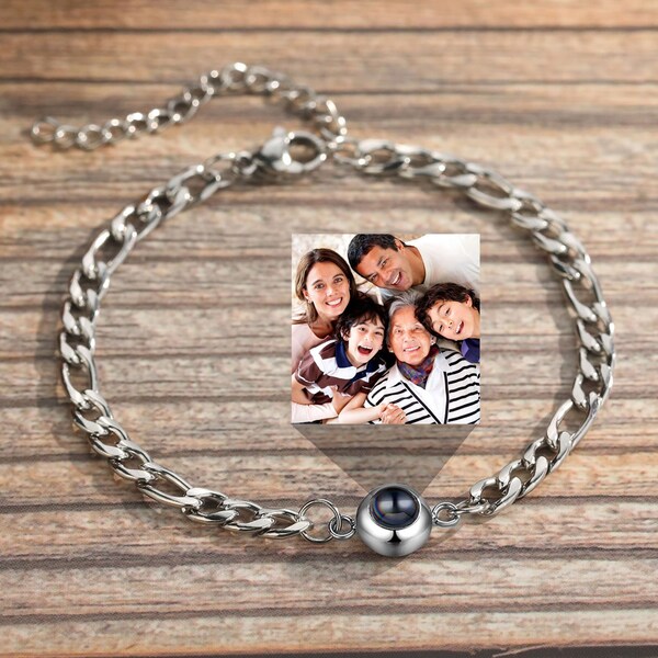 Bracelet With Picture Inside Etsy