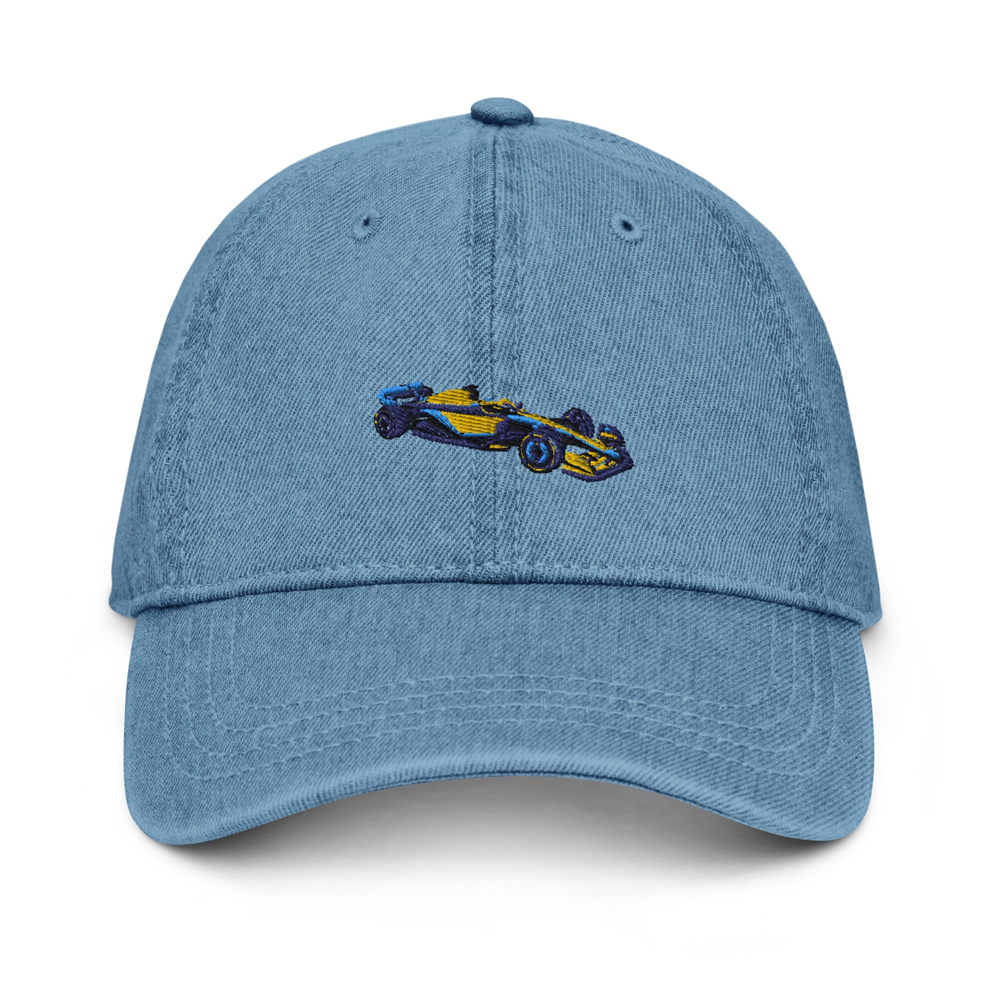 McLaren F1 Embroidered Baseball Cap - Formula 1 Hat for Race-Day Everyday Wear - Adjustable Strap, High-Quality Materials, Gift Idea