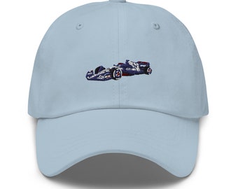 Alpha Tauri F1 Embroidered Baseball Cap - Formula 1 Hat for Race-Day Everyday Wear - Adjustable Strap, High-Quality Materials, Gift Idea