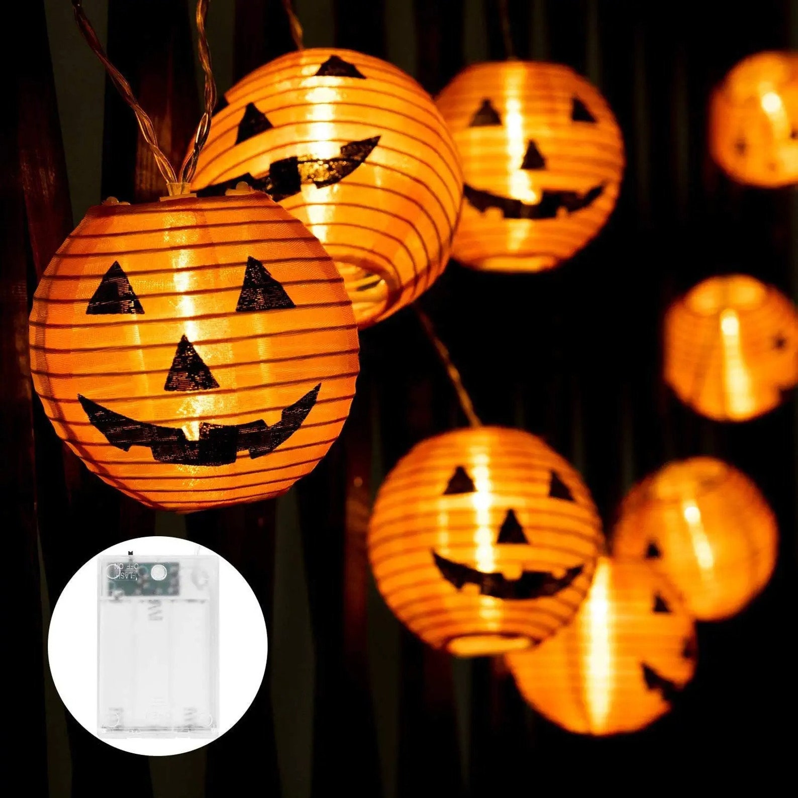 Halloween Lights, Halloween Outdoor Decor, String Lights, Halloween Decor Indoor, Outdoor