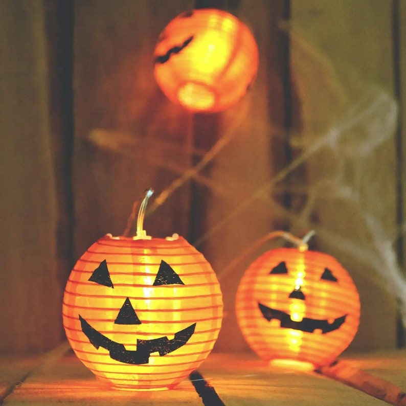 Halloween Lights, Halloween Outdoor Decor, String Lights, Halloween