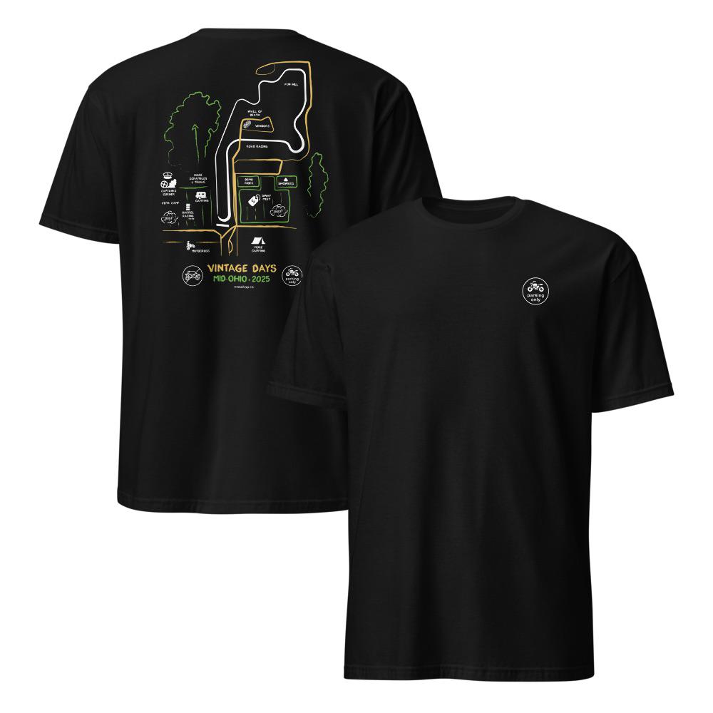 2025 - Vintage Days Map - Unisex Softstyle T-Shirt