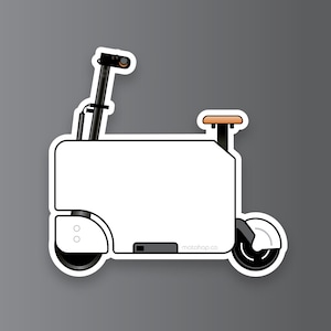 Honda Motocompacto, sticker | decal | bumpersticker | water bottle