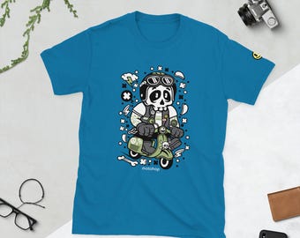 Scooter Skull - Unisex