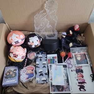 Kawaii Mystery Box Bag Anime Kpop Polco Goody Suprise Surprise Box Gift ...