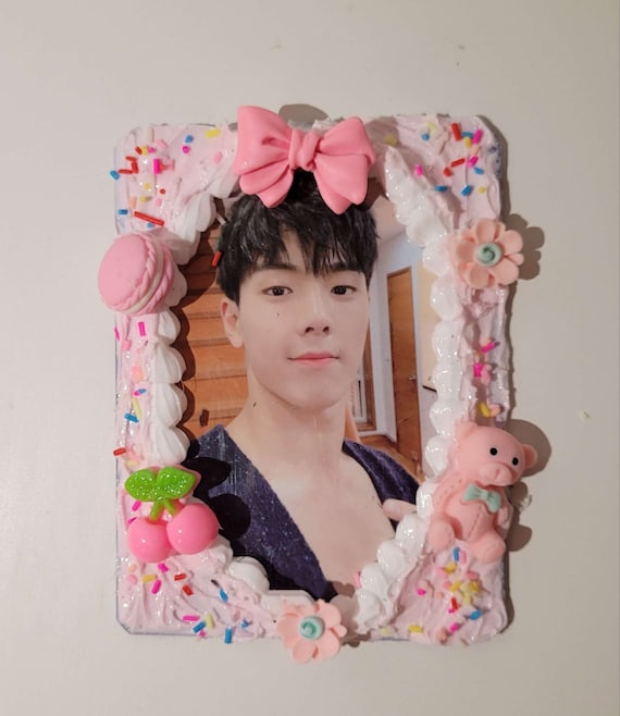 Cute Kawaii Decoden Photocard Holder Photocard Holder Protector
